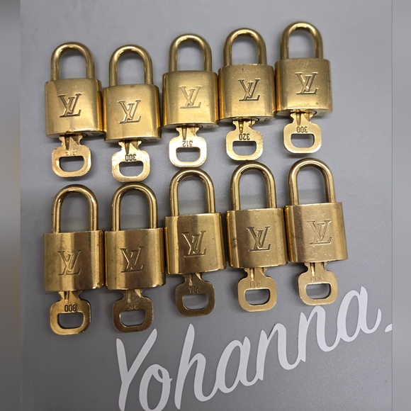 Louis Vuitton Other - SOLD! PICK ONE: EUC Louis Vuitton 300s lock and keys brass